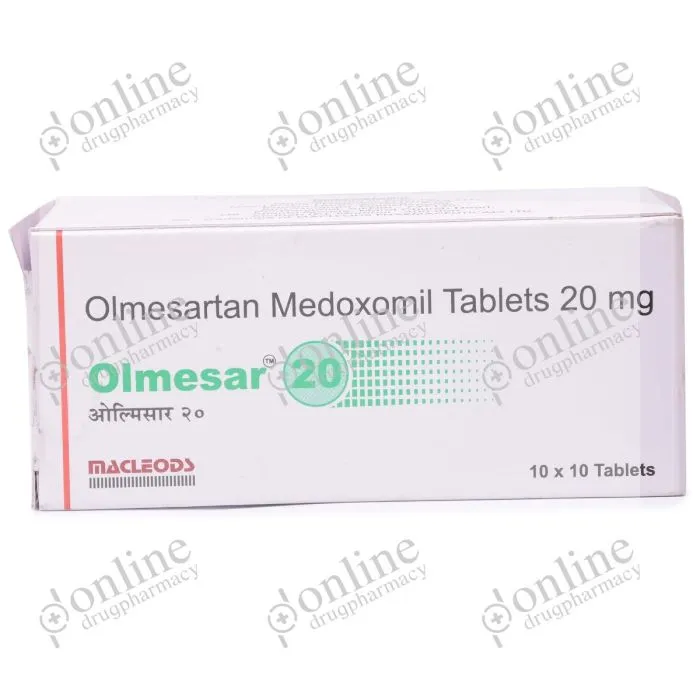 Olmesar 20 mg-Front-view