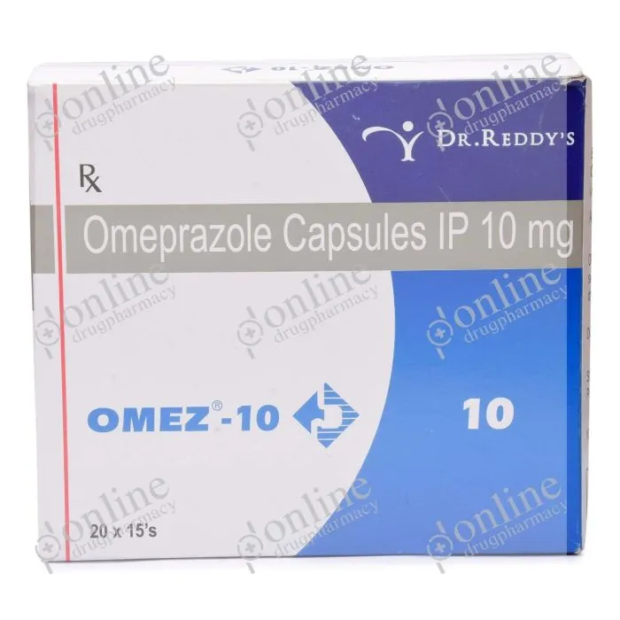 Omez 10 mg-Front-view