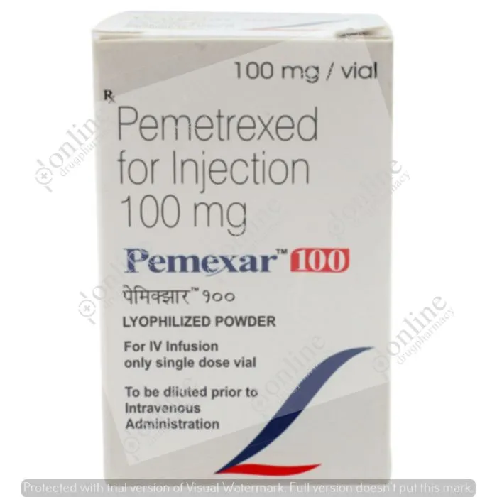 Pemexar 100 mg Injection