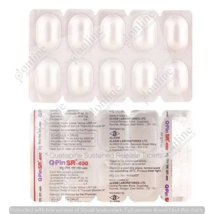 Q-Pin 400 mg Tablet SR
