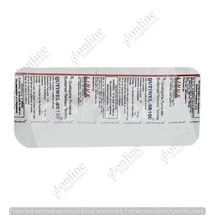 Qutiwel 100 mg Tablet SR
