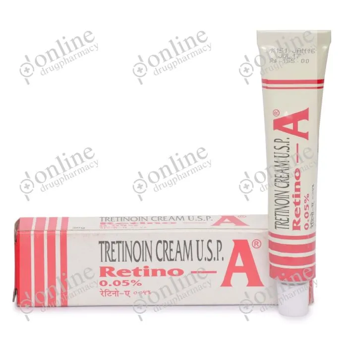 Retino A Cream 0.05% (20 gm)-Front-view