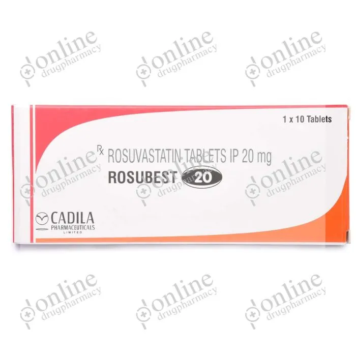 Rosubest 20 mg-Front-view