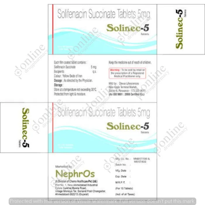 Solinec 5 mg Tablet