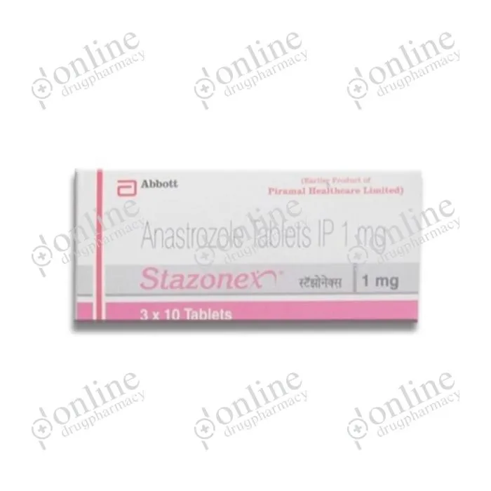 Stazonex (Anastrozole) 1 mg Tablets