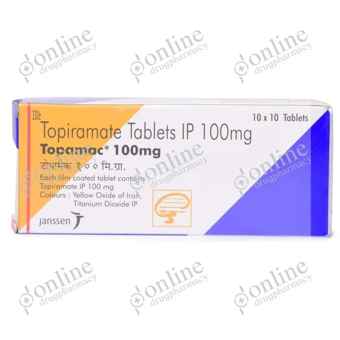 Topamac 100 mg-Front-view