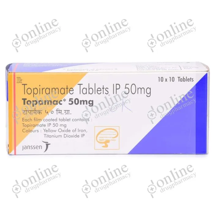 Topamac 50 mg-Front-view