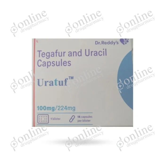 Uratuf (Tegafur 100 mg and Uracil 224 mg) Capsules