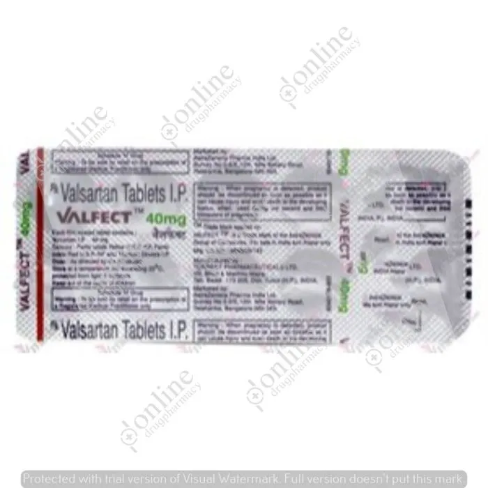 Valfect 40 mg Tablet
