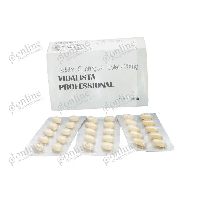 Vidalista Professional 20 mg-Front-view