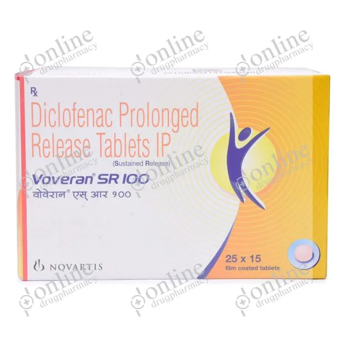 Voveran SR 100 mg-Front-view