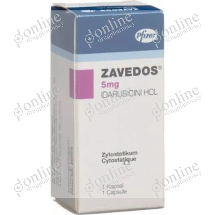 Zavedos (Idarubicin) 25 mg Capsule